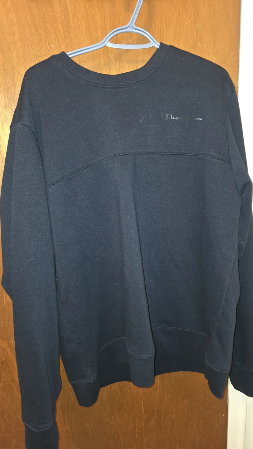 Champion Black Crewneck Sweatshirt XL