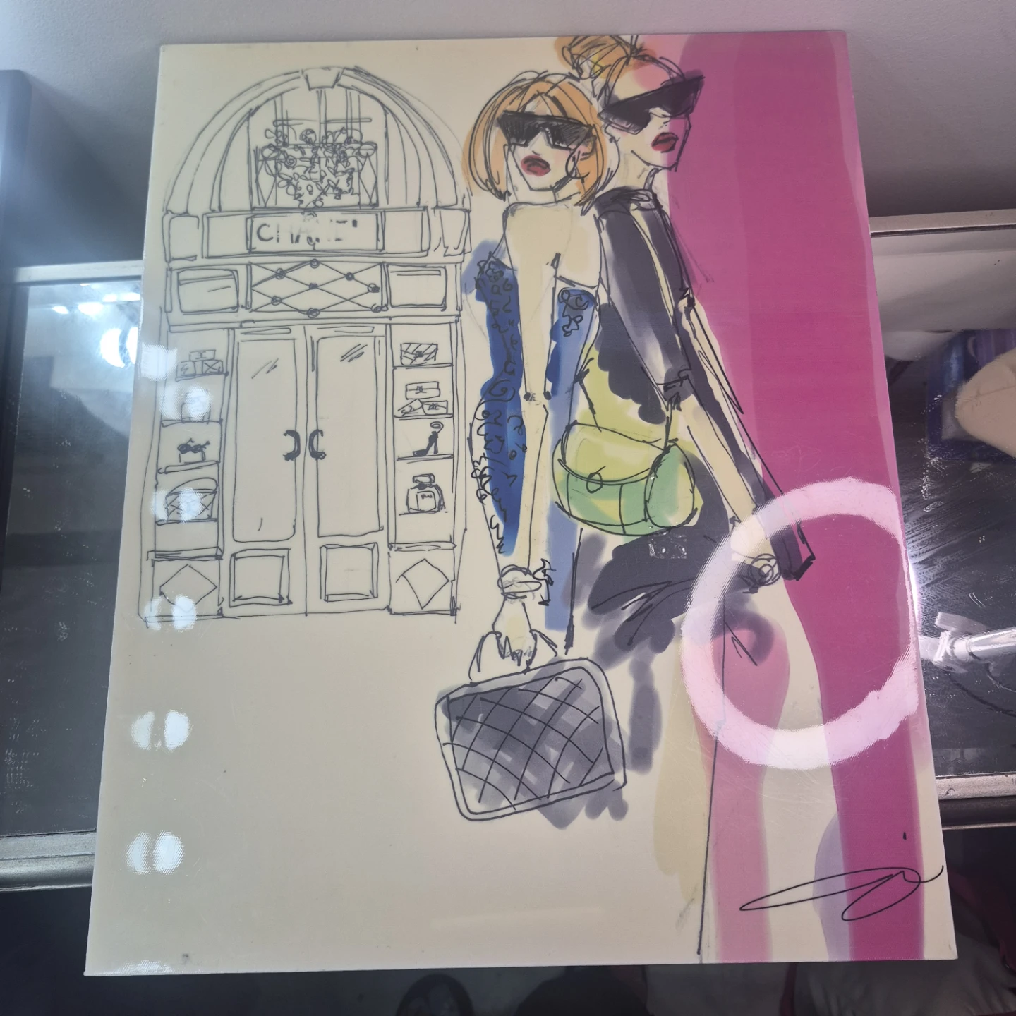 Canvas Print - Fashion Illustration Art