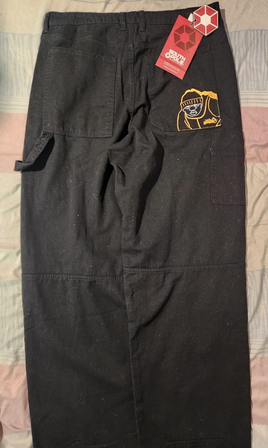 South Pole Black Pants Size L - photo 2