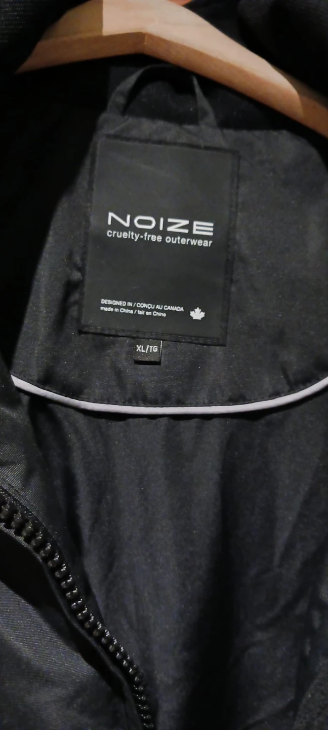 NOIZE Black Puffer Winter Coat - XL 🥕 - photo 3