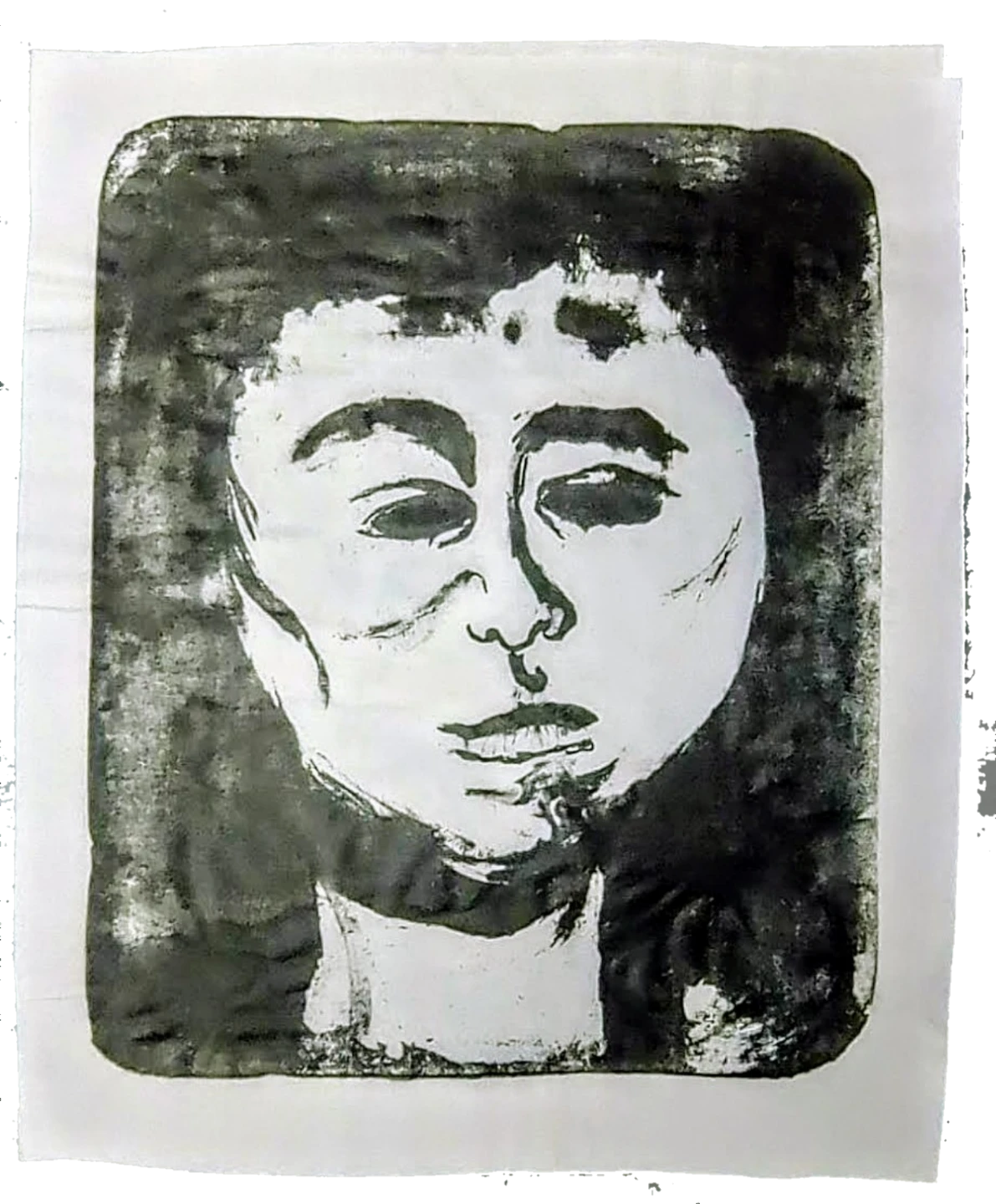 Black and White Portrait Print - photo 2