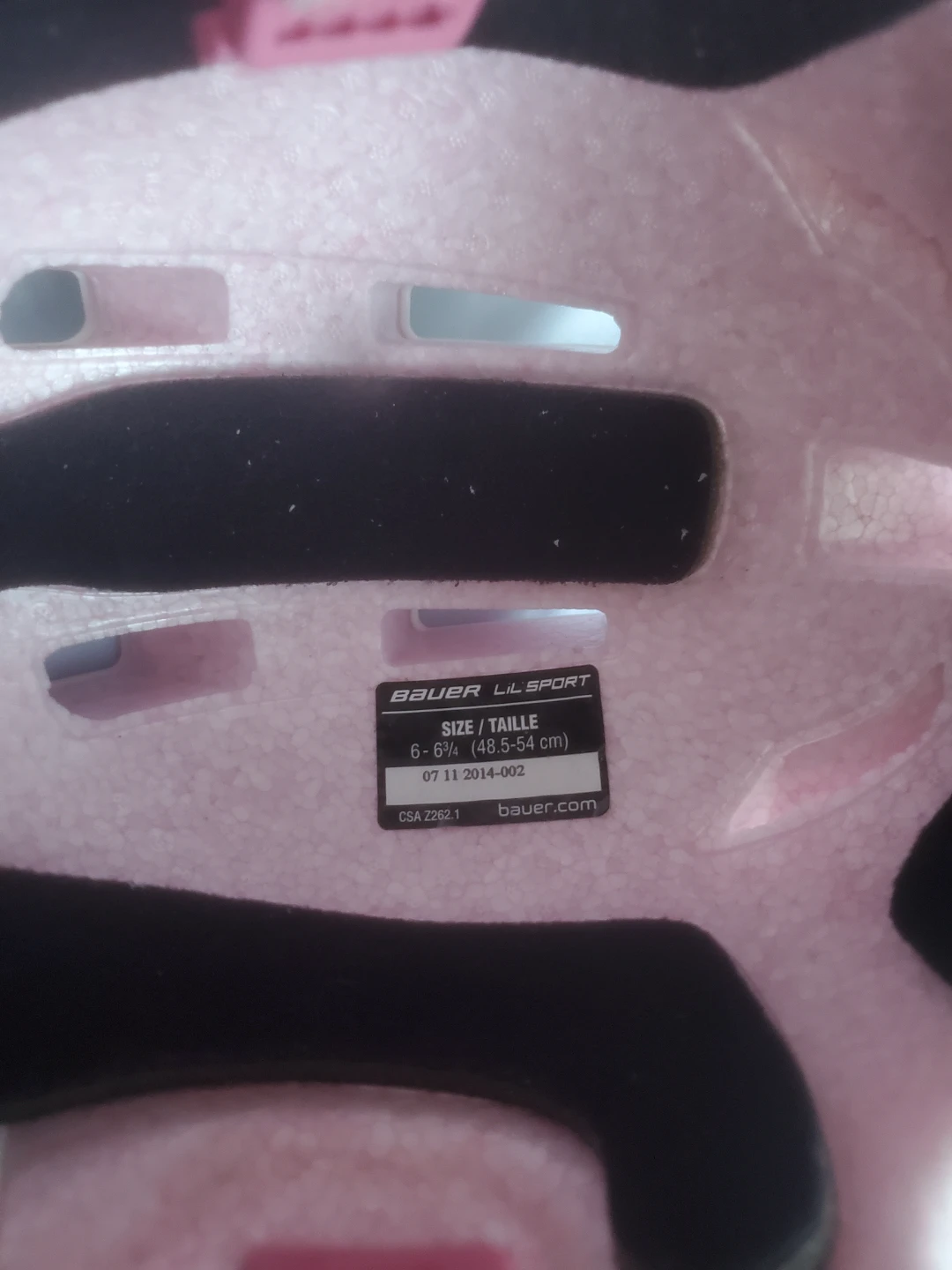 Bauer Lil' Sport Hockey Helmet - photo 5