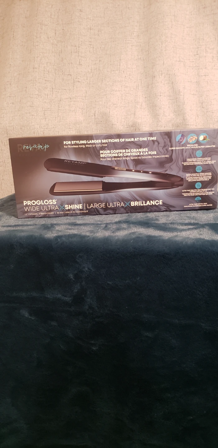 Revamp Progloss Wide Ultra Shine Hair Straightener - photo 5