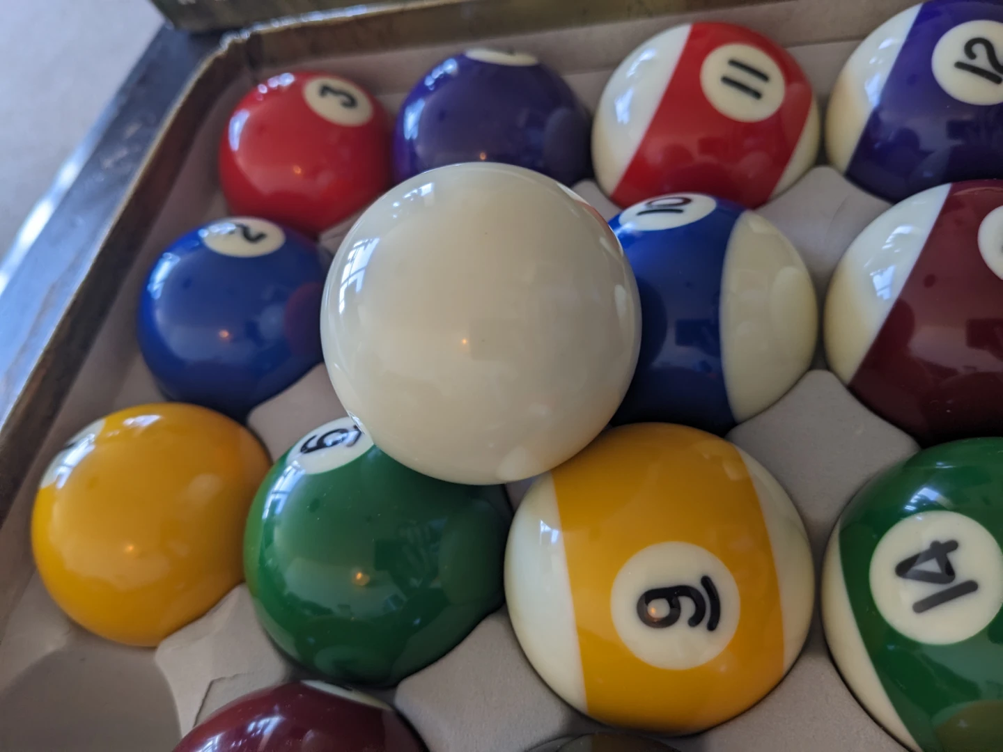Standard Billiard Ball Set (not original box) - photo 2