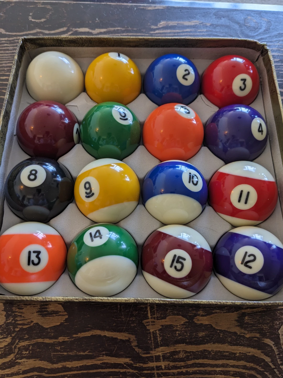 Standard Billiard Ball Set (not original box) - photo 3