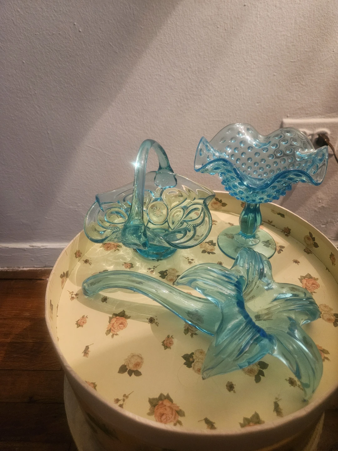 Blue  VTG ART Glass Decorative Collection - photo 2
