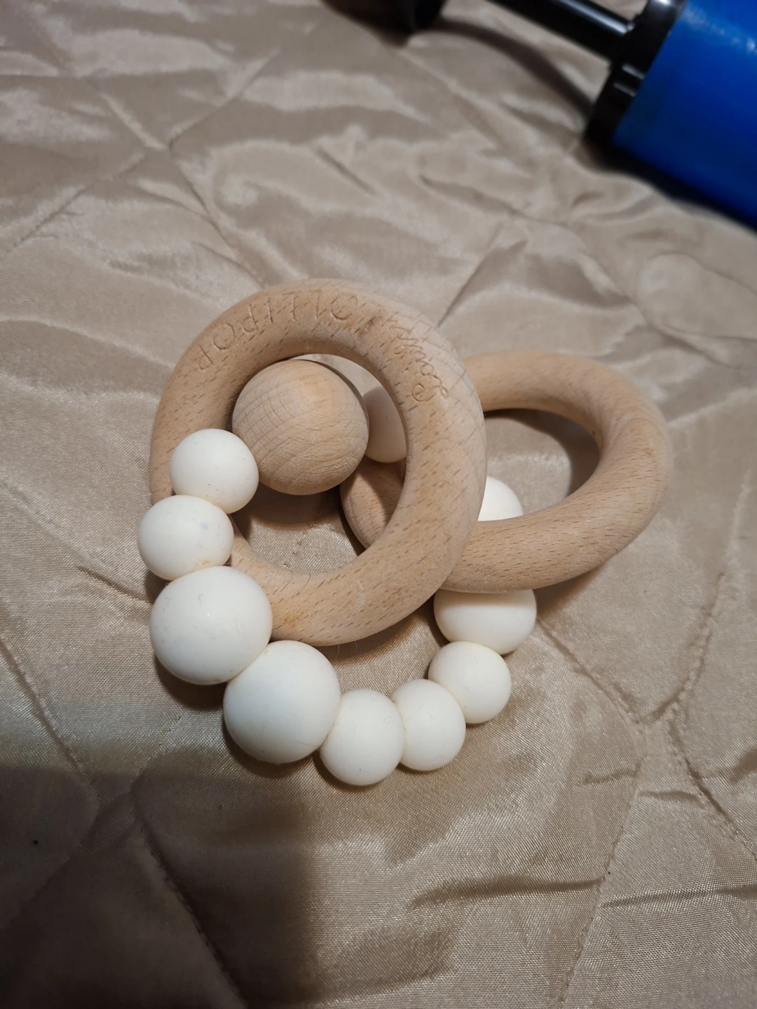 Wooden Baby Teether and Balloon Pump🏆 - photo 3