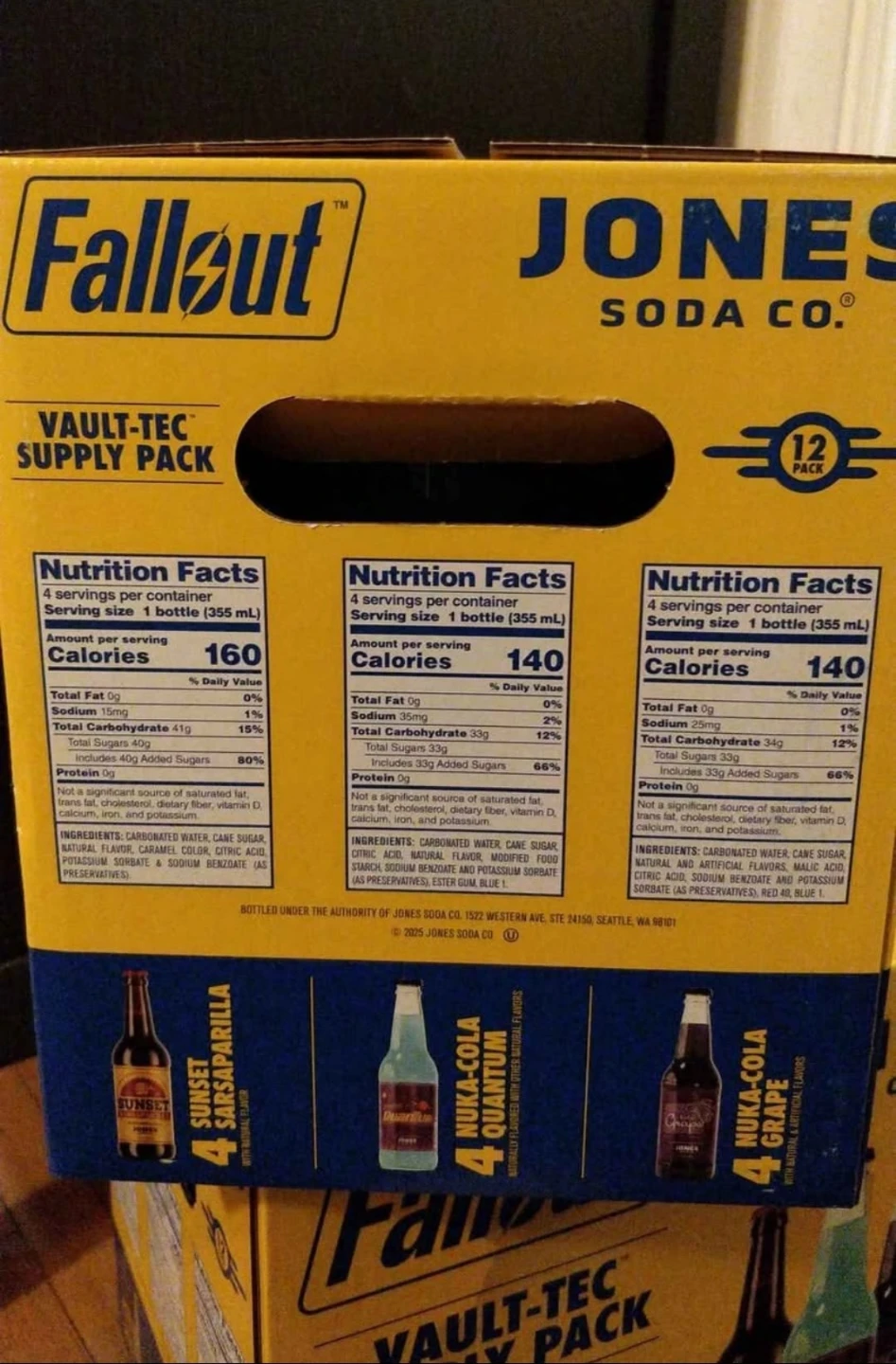 Jones Soda Fallout Vault-Tec Supply Pack 12 Pack - photo 3