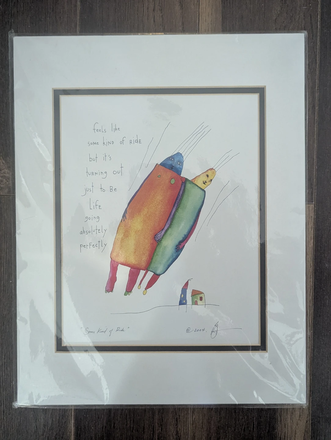 StoryPeople "Some Kind of Ride" Print by Brian Andreas