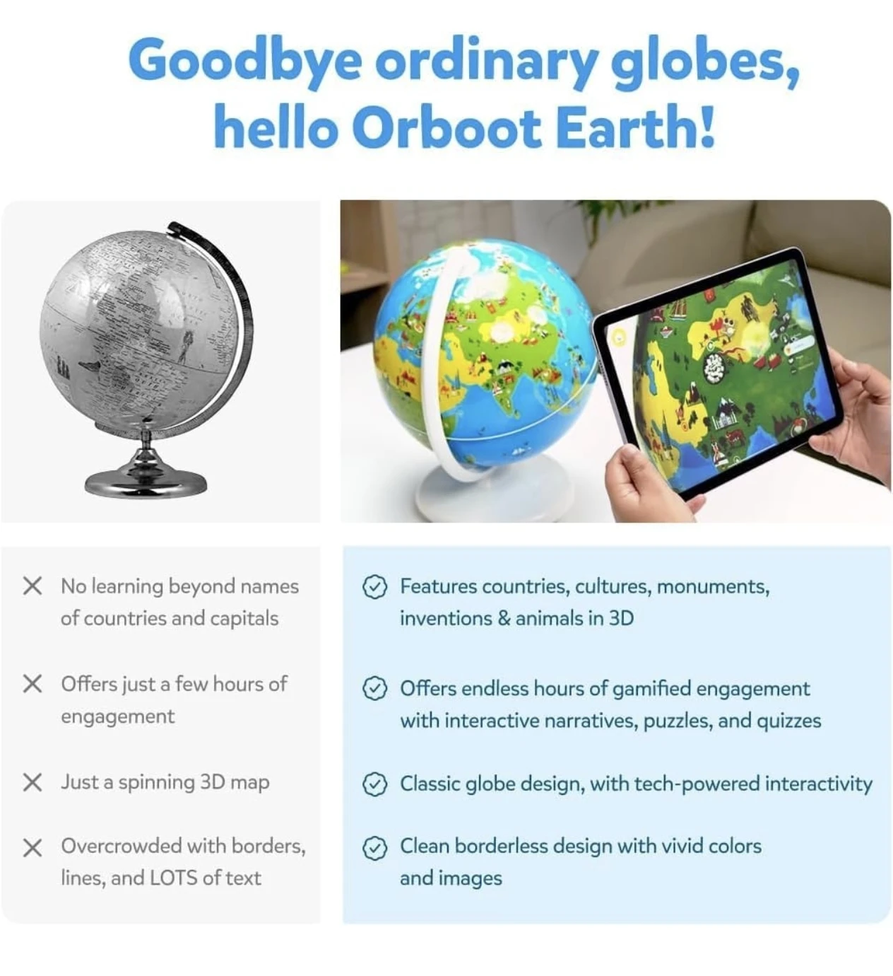 PlayShifu Globe for Children – Orboot Earth - photo 3