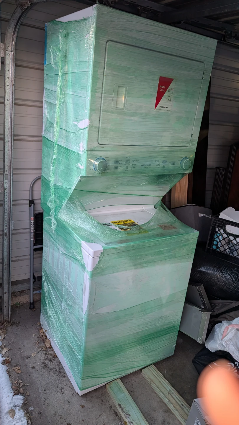 Frigidaire Stackable Washer and Dryer - photo 2