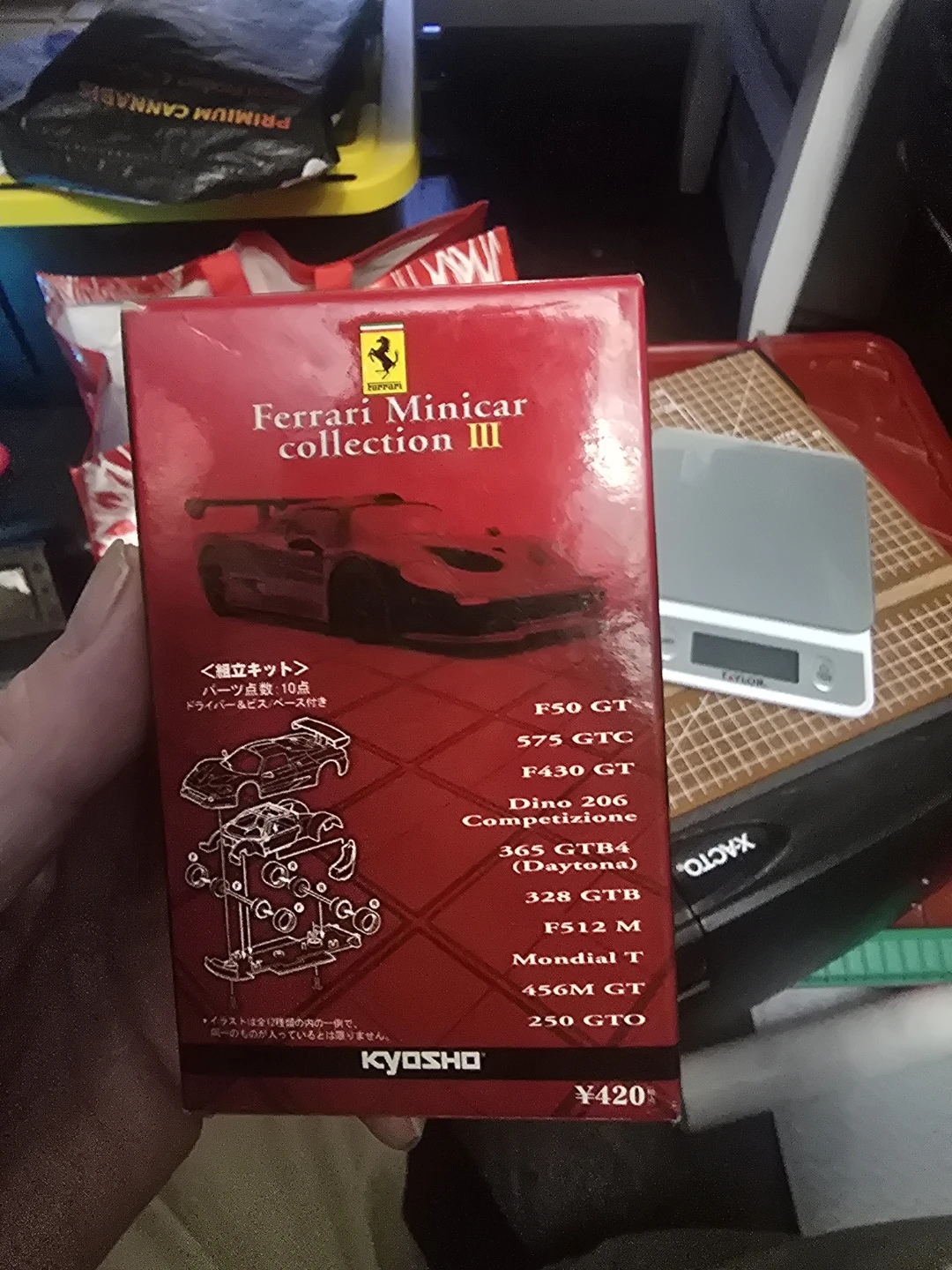 Kyosho Ferrari Minicar Collection III Model Car Kit