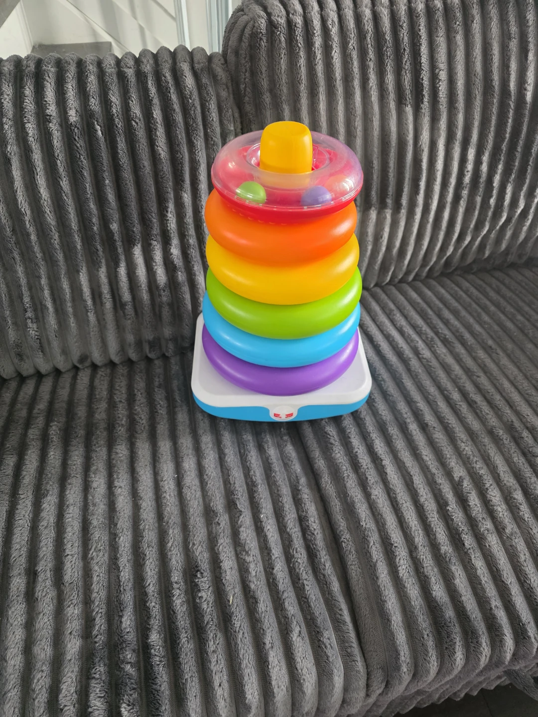 Fisher-Price Large Rock-a-Stack Ring Toy - photo 2