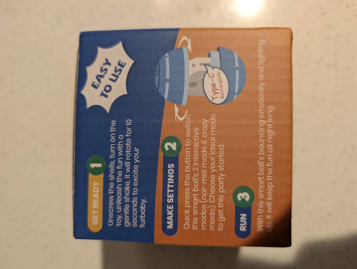 Smart Rolling & Flashing Ball for Dogs - photo 4