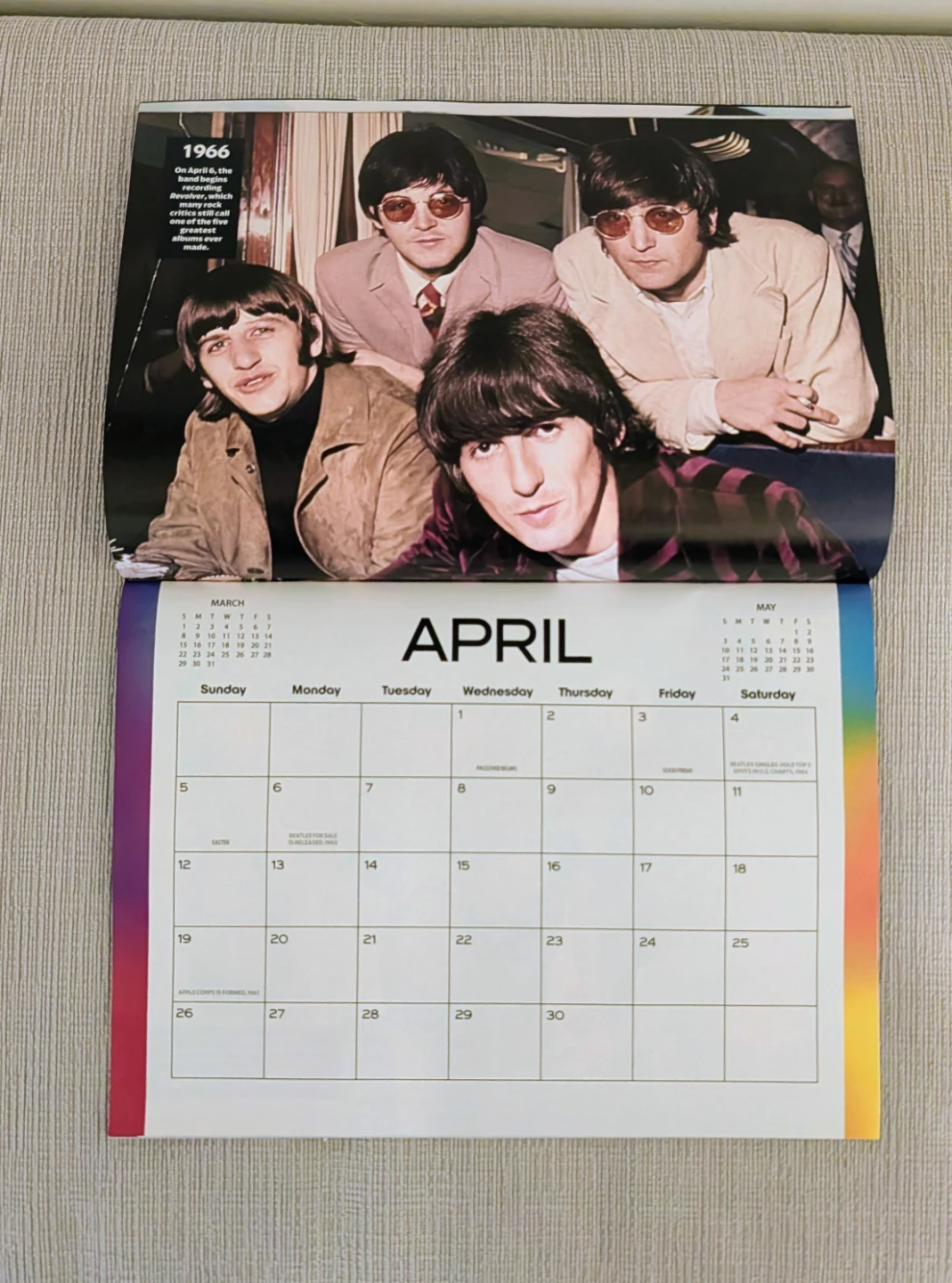 Brand New 2026 The Beatles Calendar - photo 2
