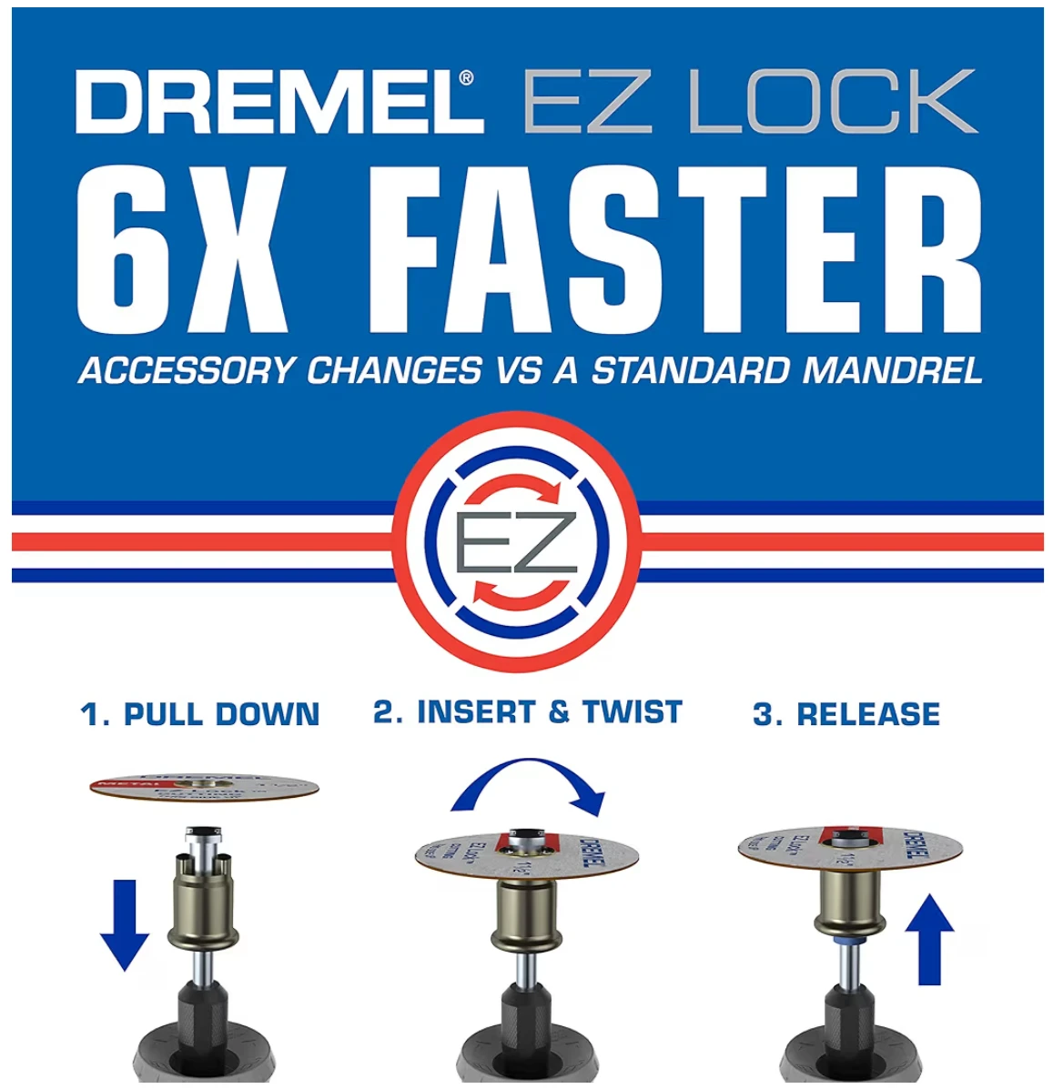 Dremel EZ Lock Cut-Off Wheel Starter Kit - EZ406 - photo 5