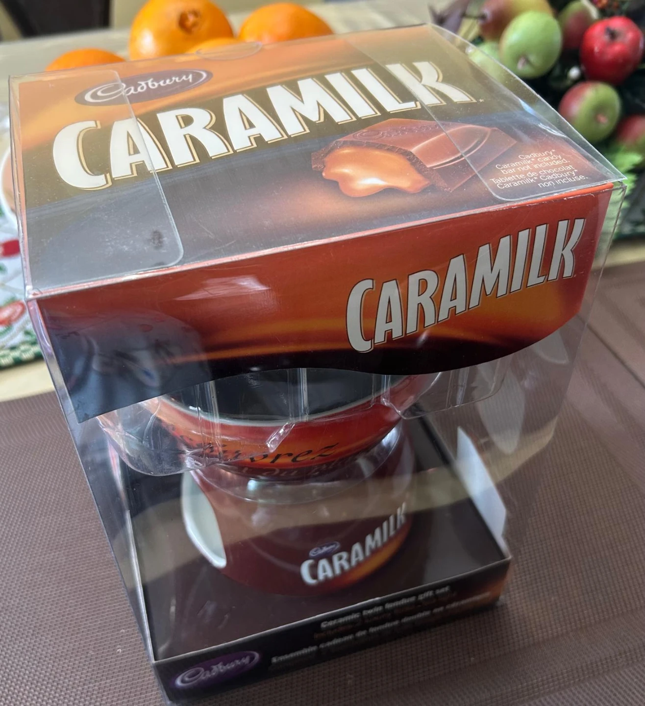 Cadbury Caramilk Ceramic Twin Fondue Gift Set - photo 3