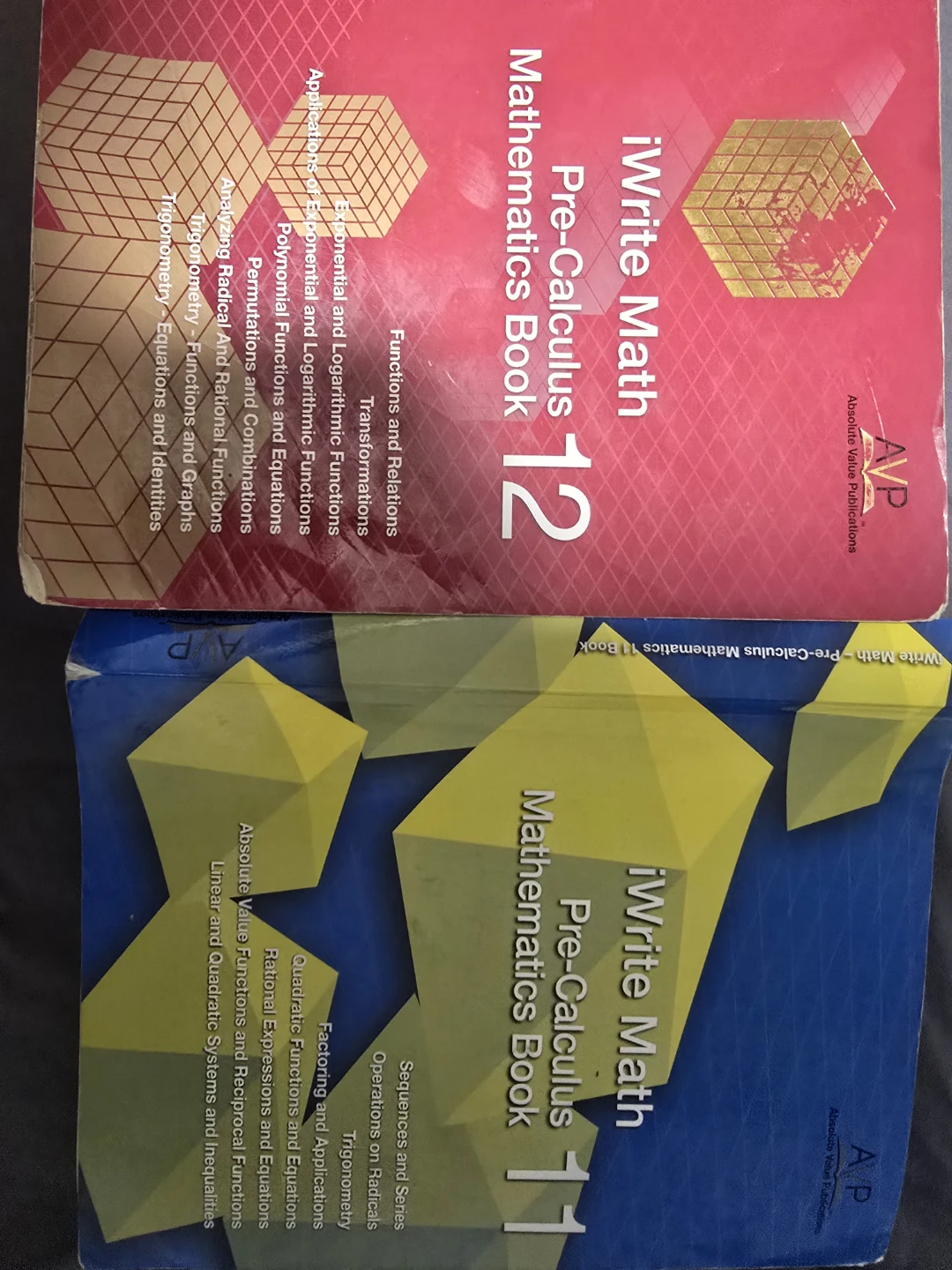 iWrite Math Pre-Calculus Mathematics Book 11 & 12 - photo 3