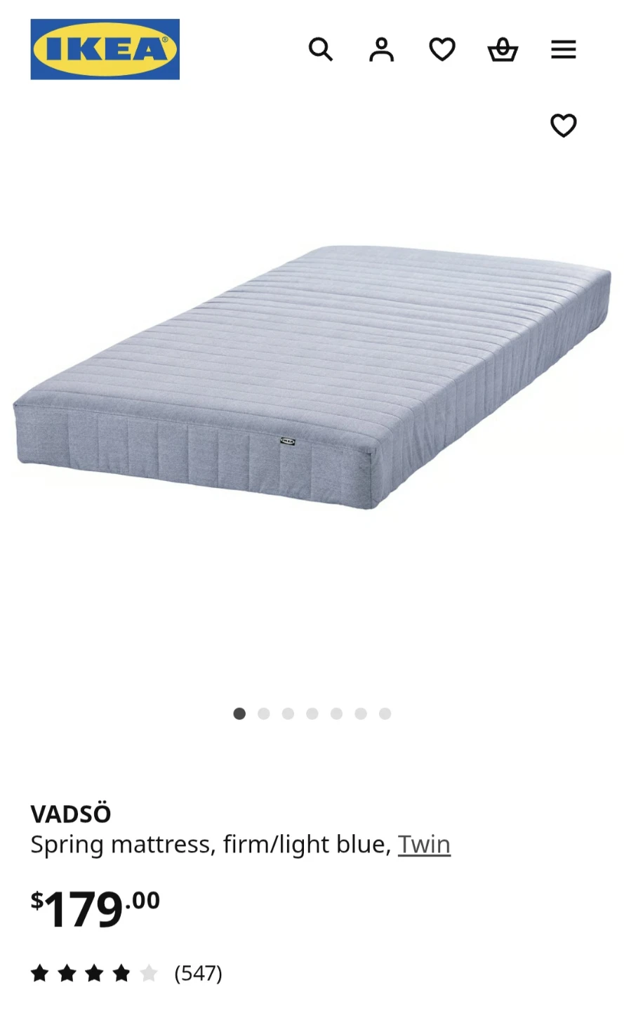 IKEA twin mattress