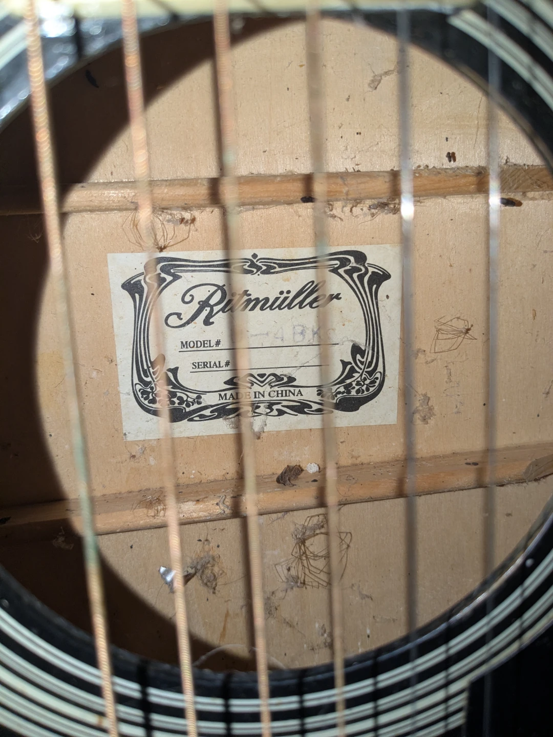 Ritmüller Acoustic Guitar - photo 3