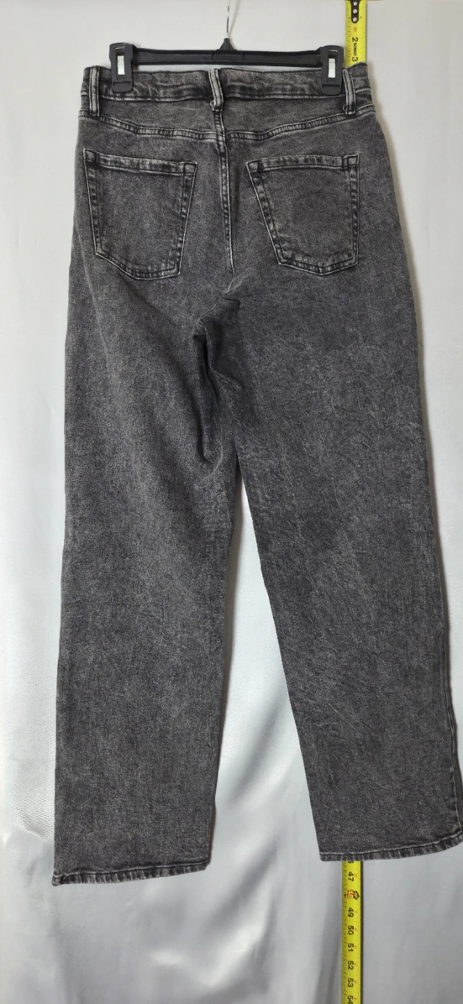 Wild Fable Gray Acid Wash Jeans Size 6 🏆