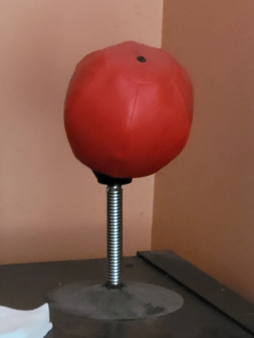 Red Desktop Punching Ball