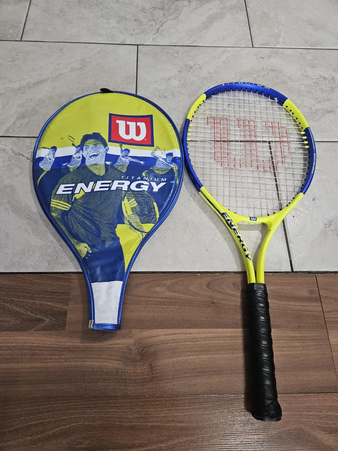 Wilson Energy Titanium Tennis Racquet with Cover