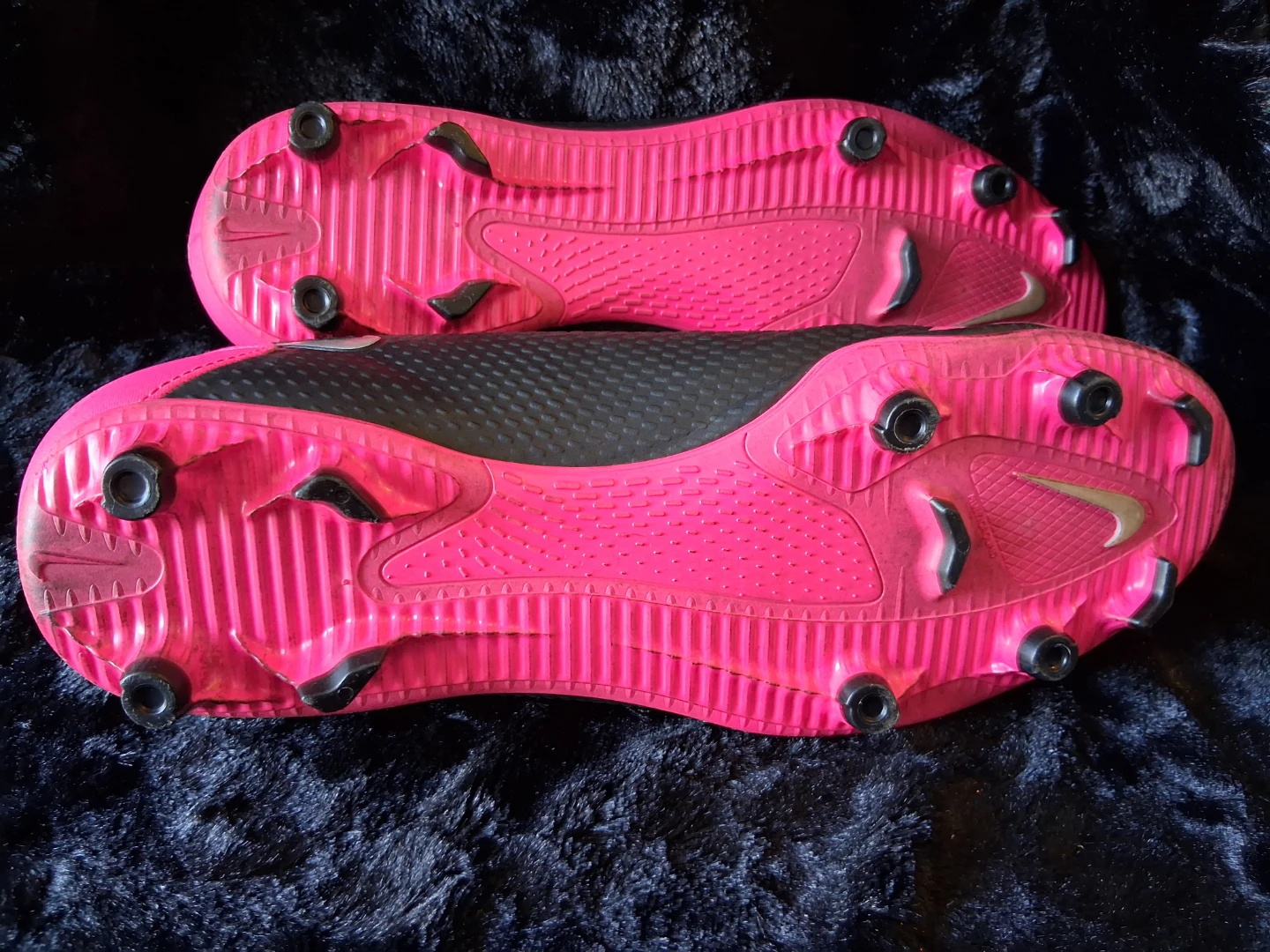 Nike Phantom Cleats Soccer Shoes Black Pink US 11 - photo 5