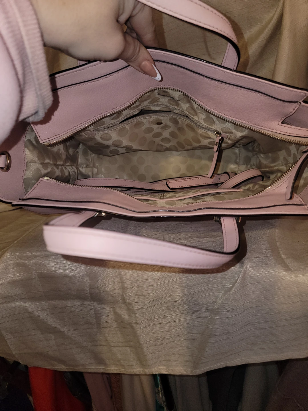 Kate Spade Pink Leather Tote Bag - photo 3