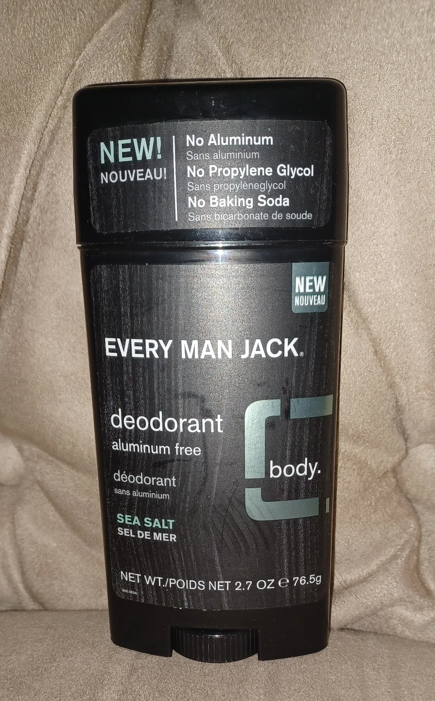 Every Man Jack Sea Salt Aluminum Free Deodorant 2.7 oz