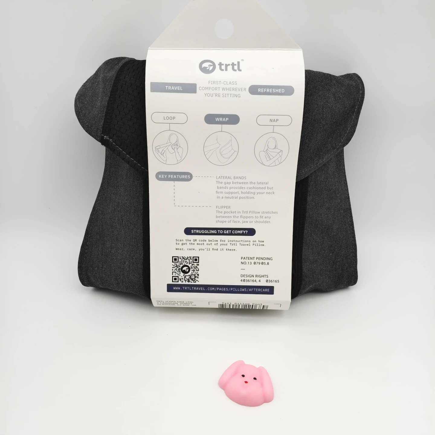 Trtl Travel Pillow - Grey - photo 2