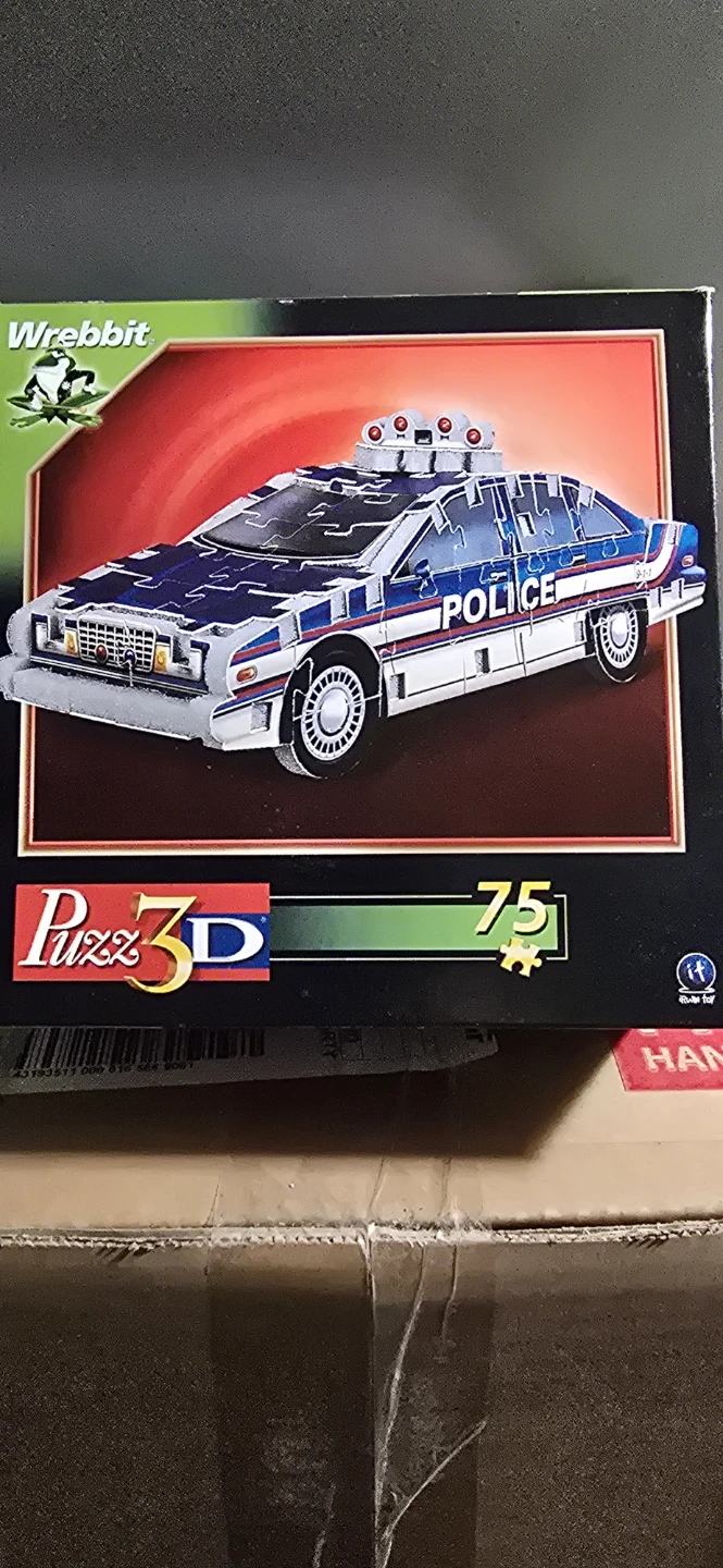 Wrebbit 3D Police Car Puzzle