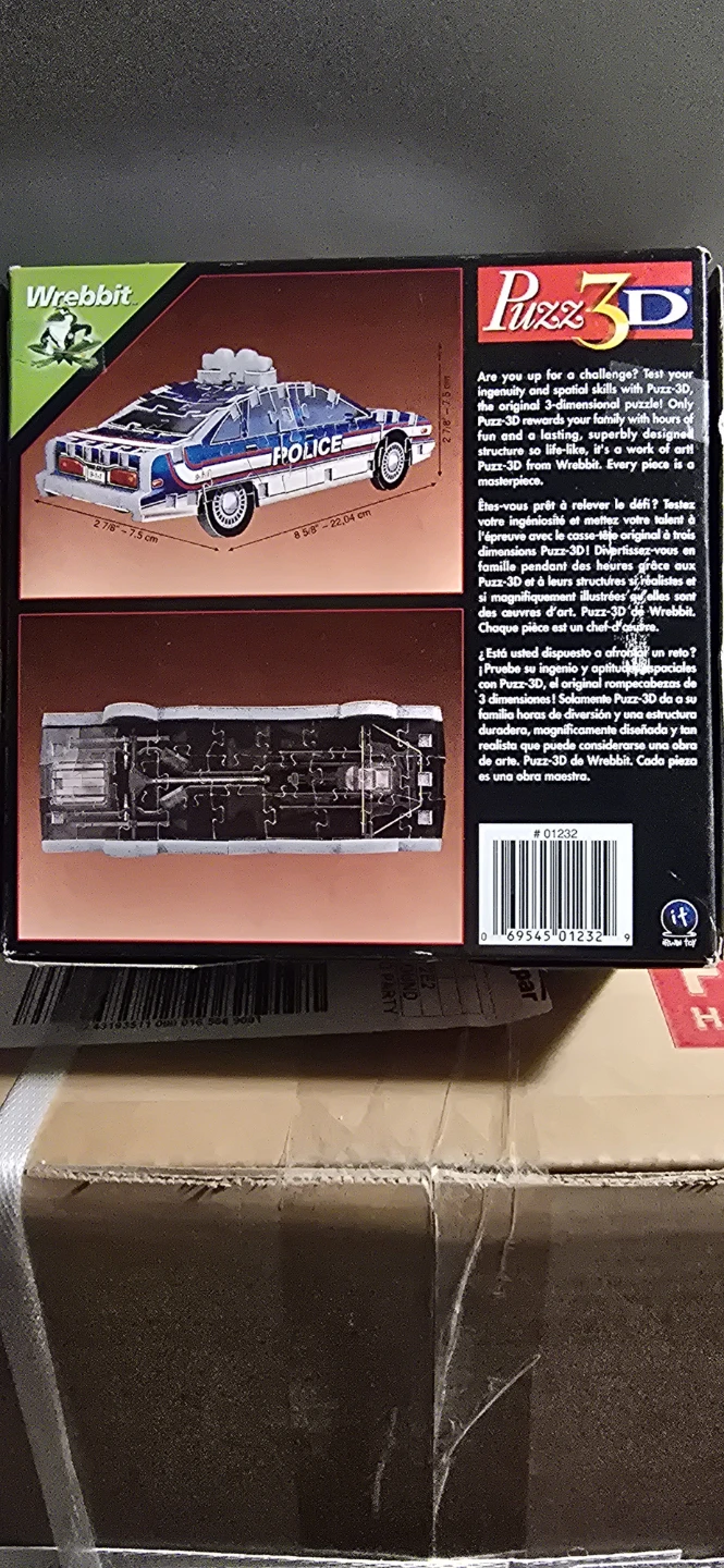 Wrebbit 3D Police Car Puzzle - photo 2
