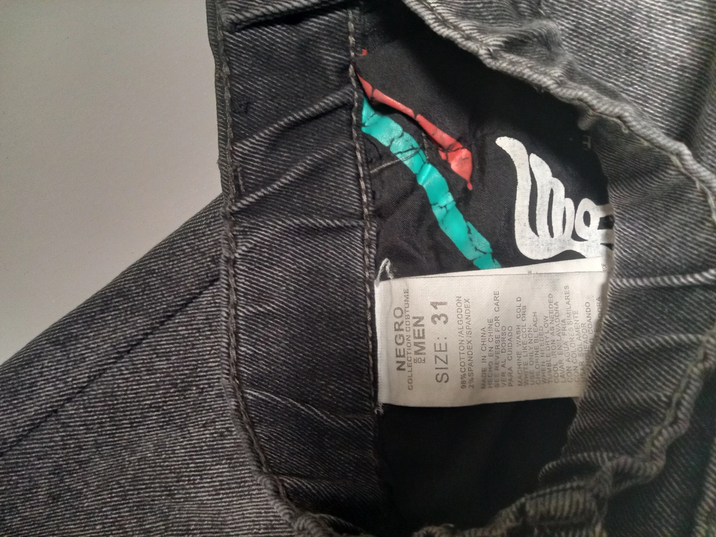 Unbranded Grey Wash Denim Jeans Size 31 - photo 4