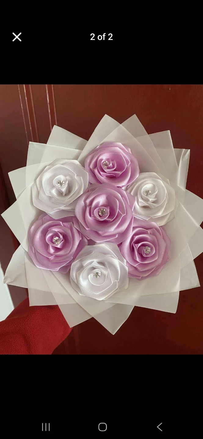 Satin Rose Bouquet