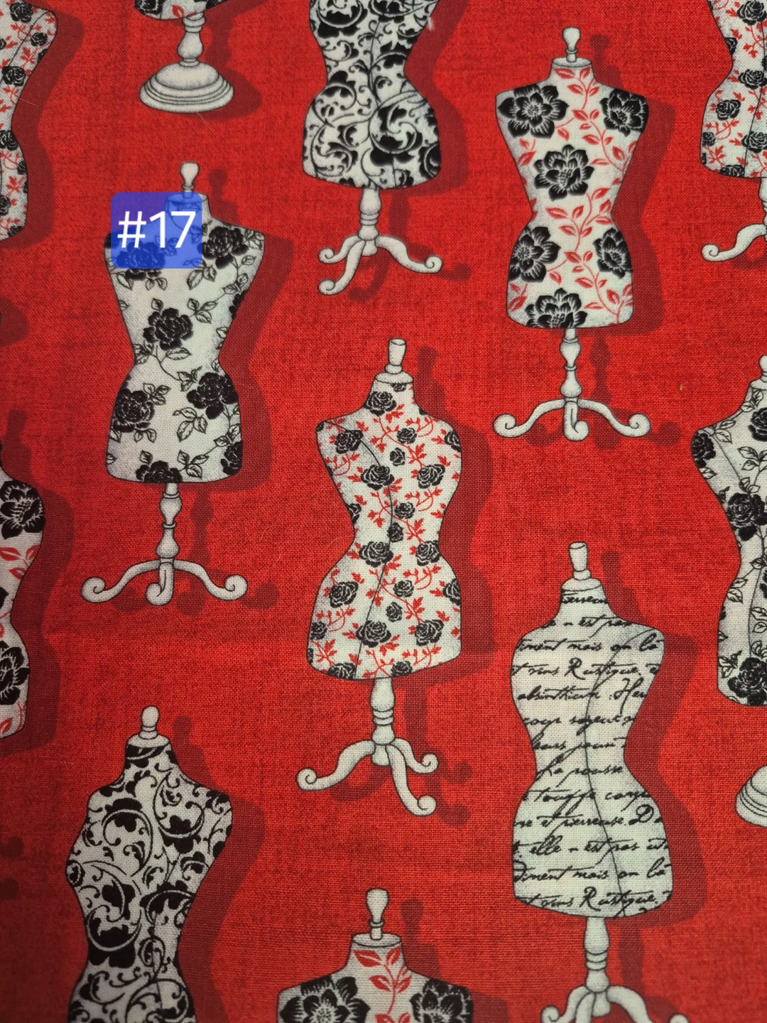 Various prints of cotton fabric, 1 meter each, price per meter - photo 5