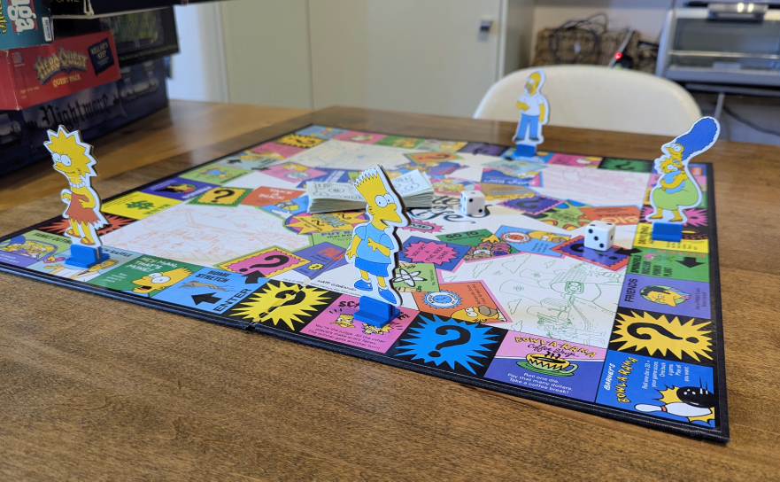 The Simpsons Mystery of Life Board Game - photo 3