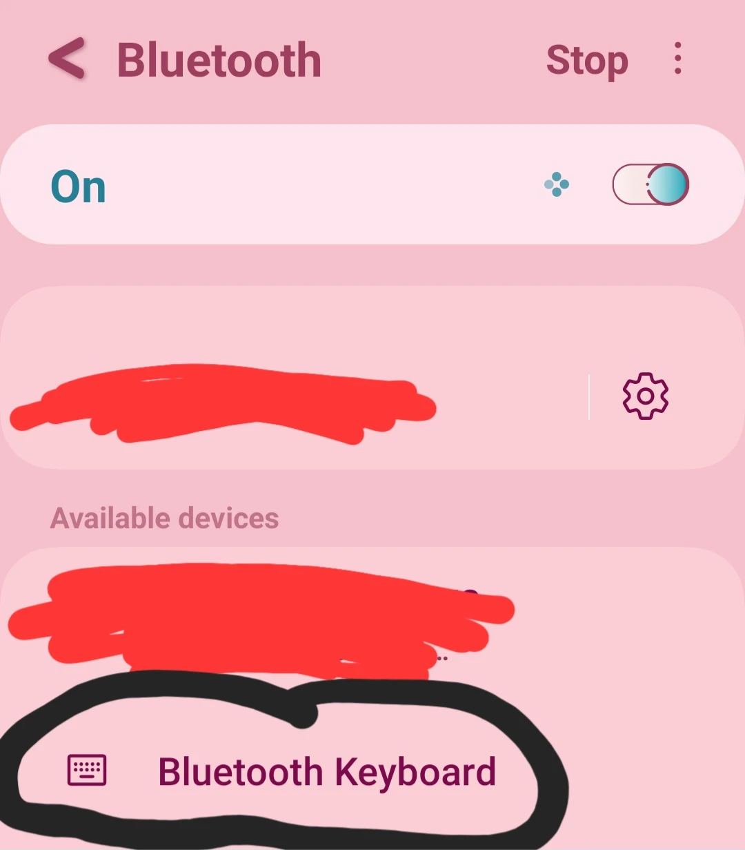 Black Mini Bluetooth Keyboard - photo 3