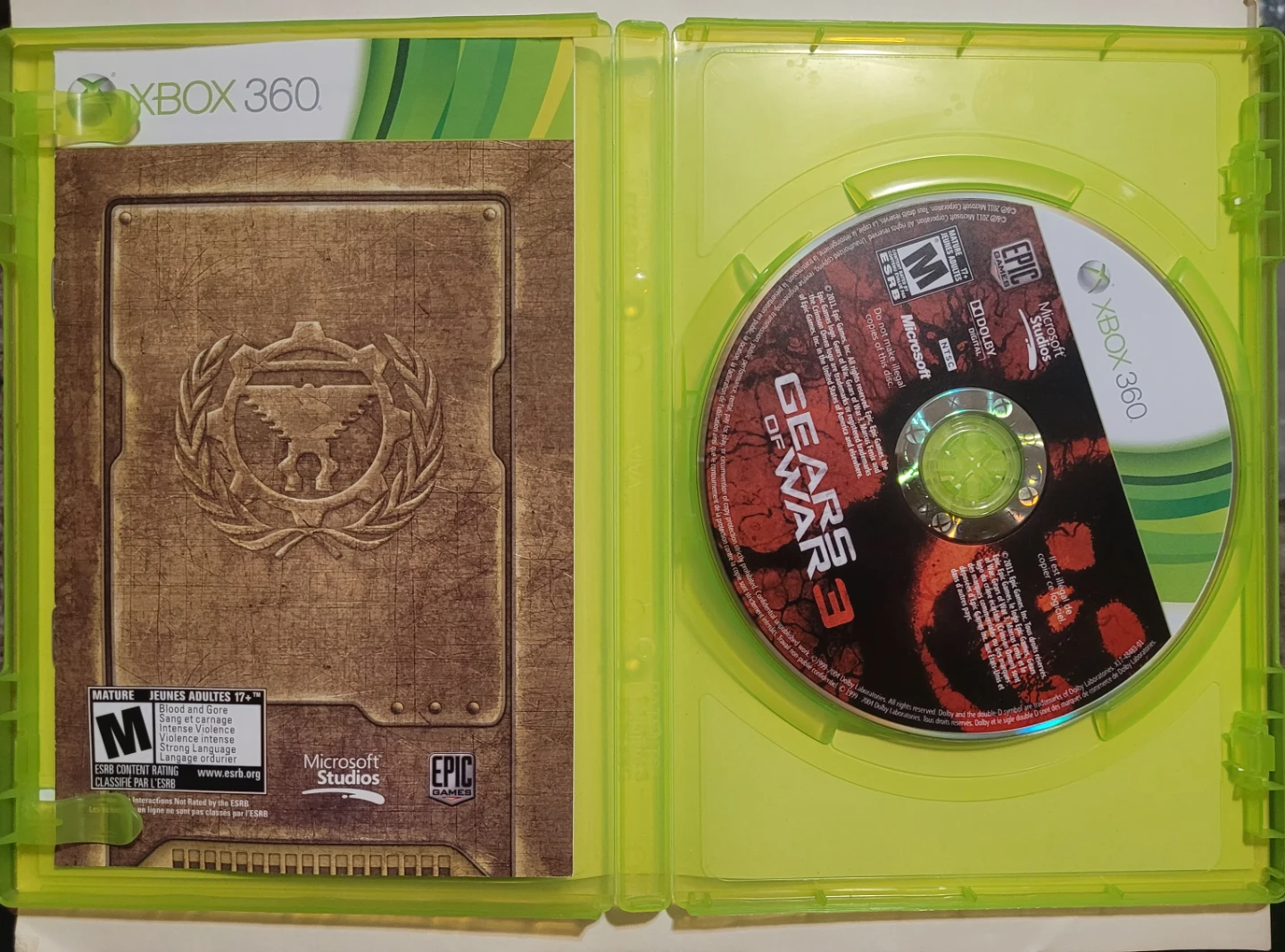 Gears of War 3 Xbox 360 Video Game - photo 3