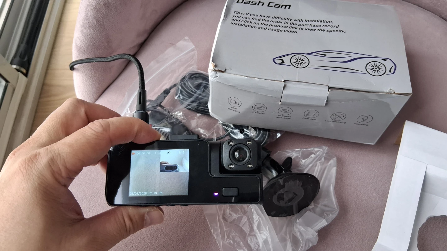 NEW Dashcam 2 Channel Dual Lens - photo 3