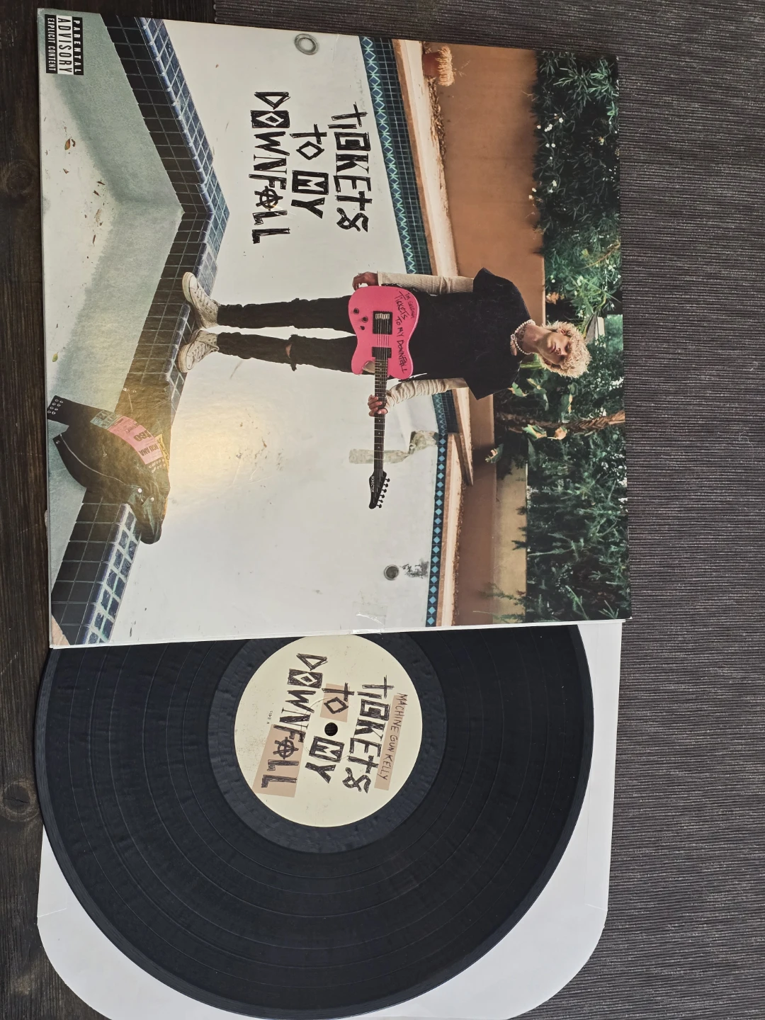 Machine Gun Kelly Tickets To My Downfall Vinyl Record - photo 2