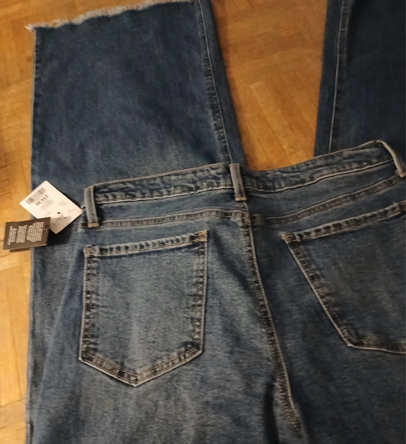 BCBGGeneration High Rise Wide Leg Jeans - Size 12 - photo 2