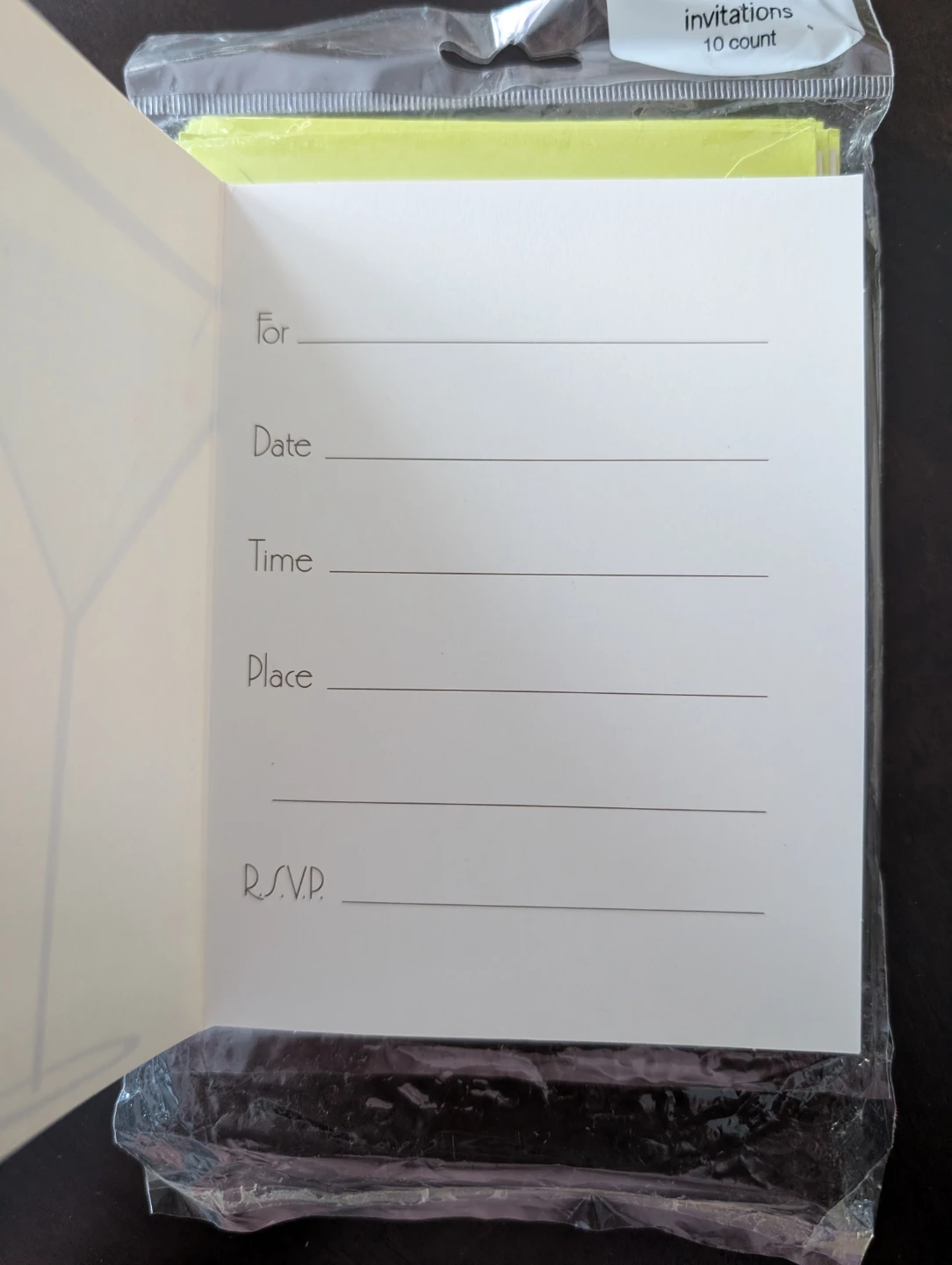 American Greetings Invitations - 10 Count - photo 3
