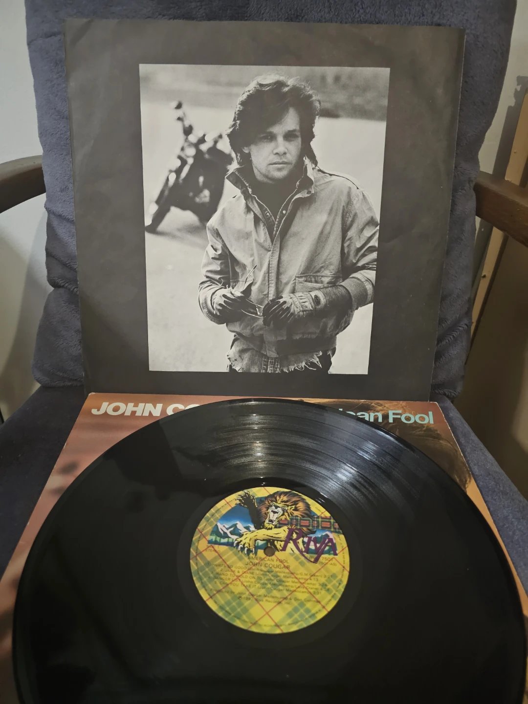 John Cougar American Fool Vinyl LP Record - photo 3