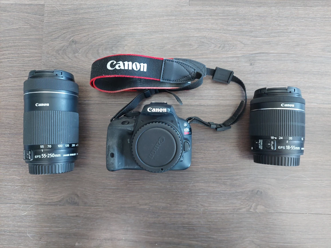 Canon Rebel SL1 COMPLETE Kit - 2 STM Lenses, Tripod, 3 Cards.. - photo 5