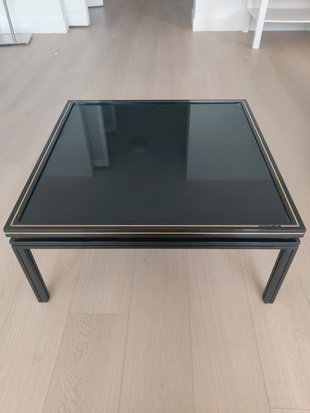 Designer Coffee Table - Black and Gold