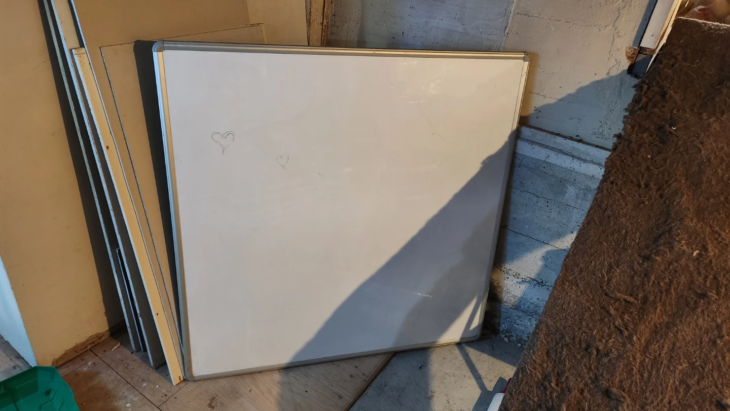 Whiteboard with Metal Frame