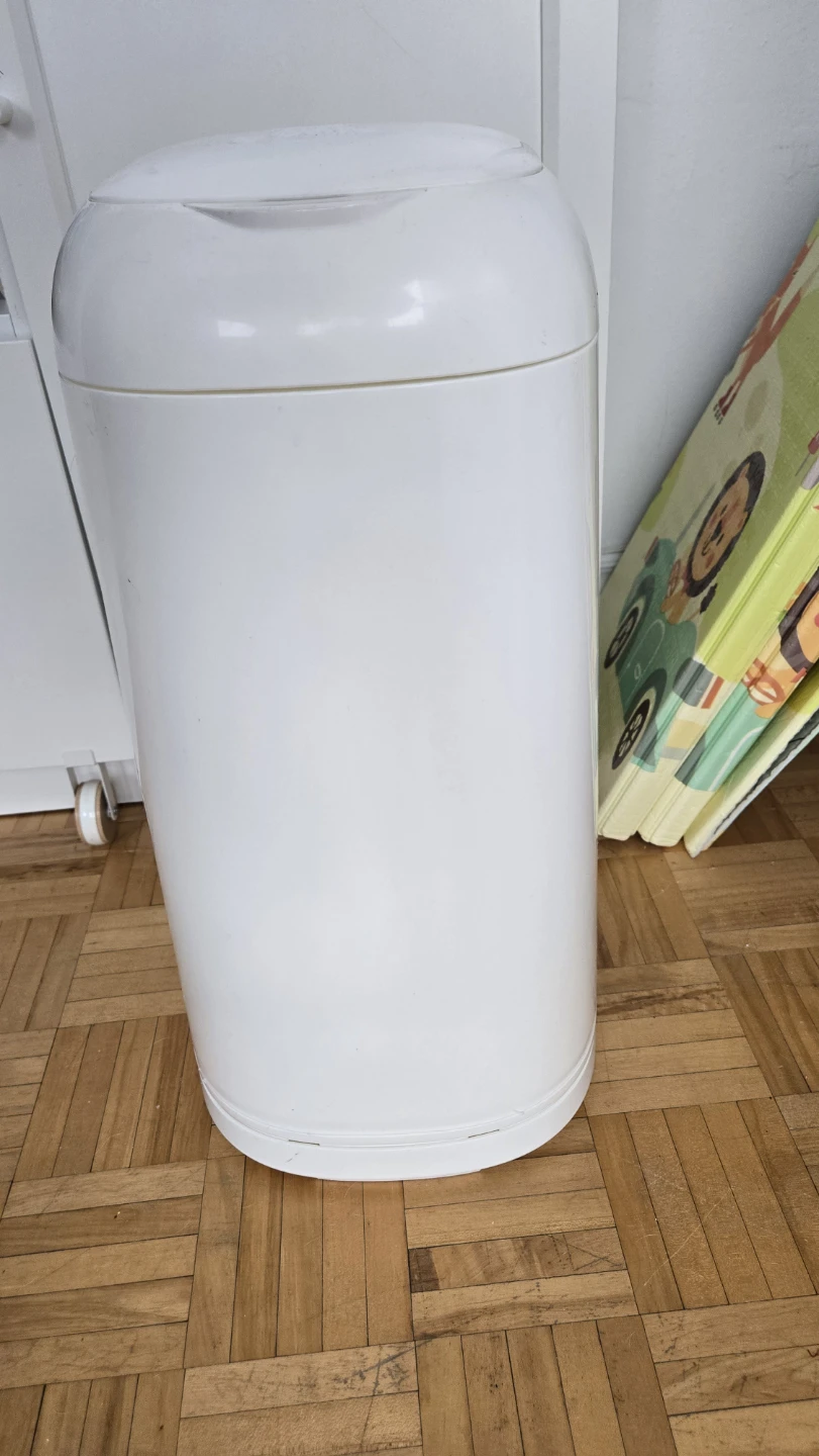 White Baby Diaper Pail
