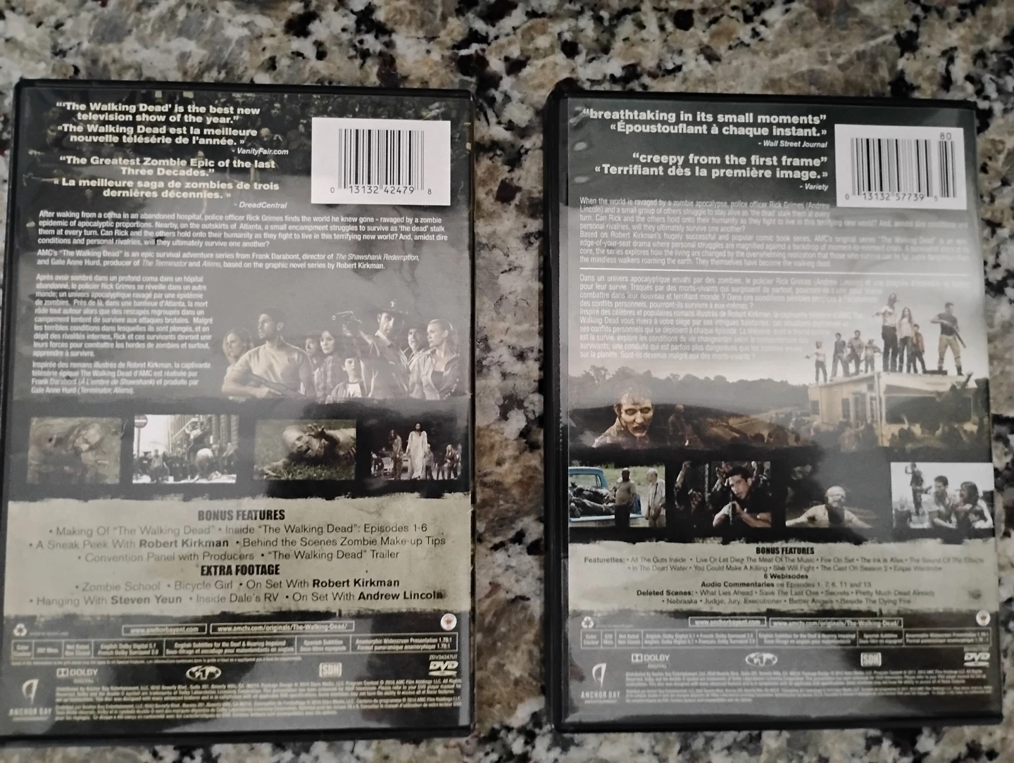 The Walking Dead Complete First and Second Seasons DVD Box Set - photo 2