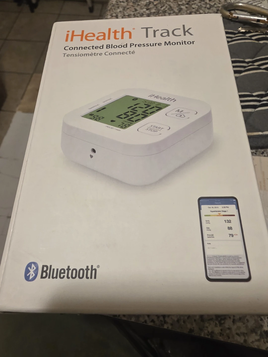 iHealth Track Connected Blood Pressure Monitor